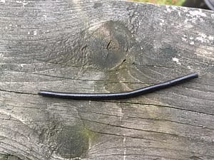 sample of window screen tubing